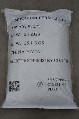 Oxydant fort Persulfate d'ammonium 25 kg/sac 7727-54-0 98,5% de pureté